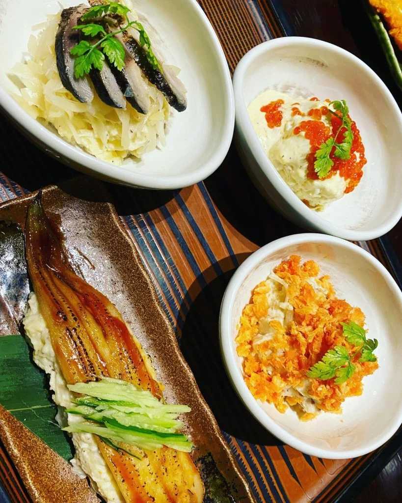 うまいポテサラ、今日は跳魚！！！