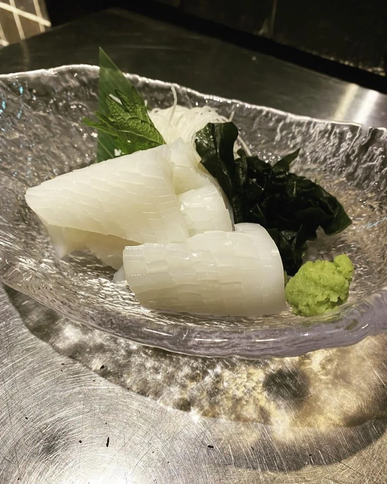 イカ刺し〜空席〜お刺身〜@/品川/鮮魚/居酒屋