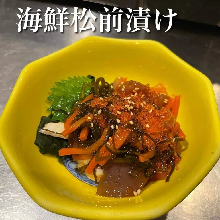 海鮮松前漬け@/品川/鮮魚/居酒屋