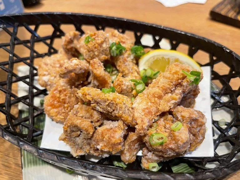 蛸のニンニク唐揚げ@/品川/鮮魚/居酒屋