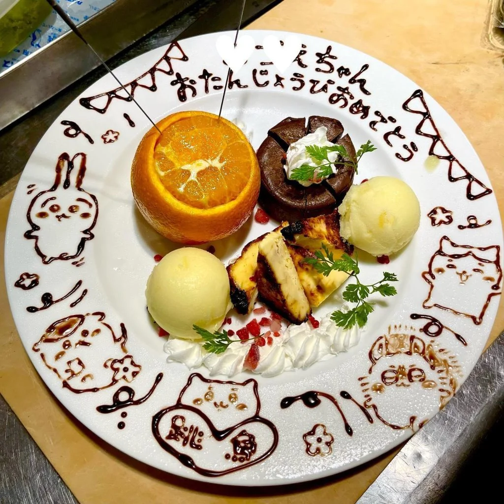 チョコペンでちいかわ💓@/品川/鮮魚/居酒屋