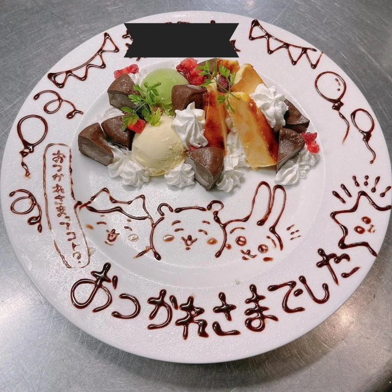 デザートプレート🍽@/品川/鮮魚/居酒屋