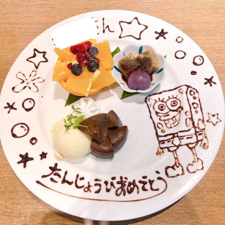 デザートプレート🍽@/品川/鮮魚/居酒屋