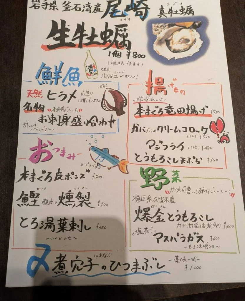 オススメ紹介！　品川/居酒屋/関サバ/鮮魚